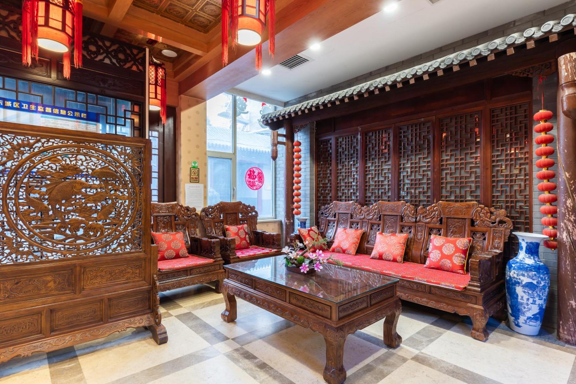 Chinese Culture Boutique Hotel-Tangfu,Traditional Chinese Theme,Heart Of Beijing,Near Forbidden City,Tiananmen Square,Hutongs,Metro Access,Free Coffee,Tea,Laundry Esterno foto