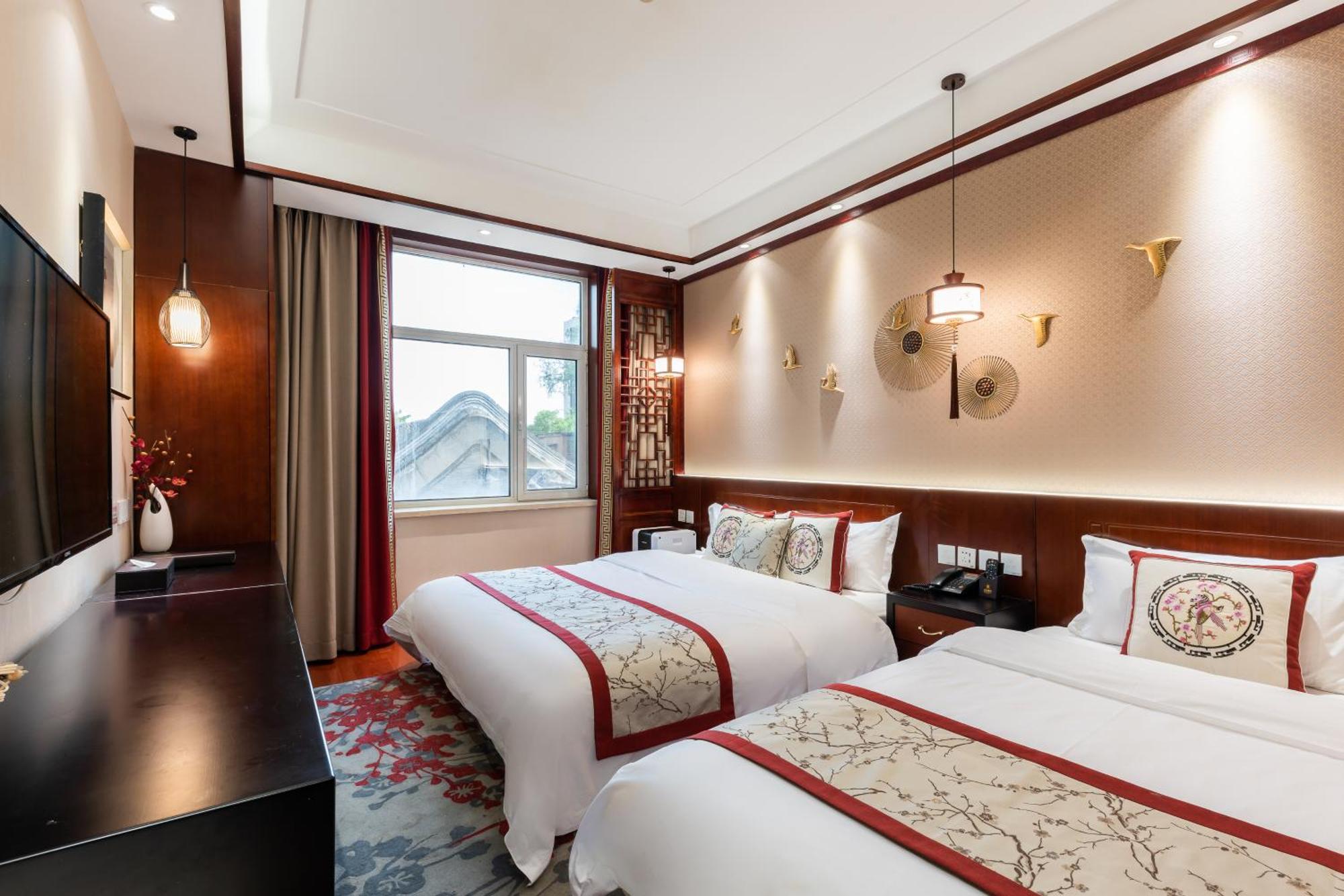 Chinese Culture Boutique Hotel-Tangfu,Traditional Chinese Theme,Heart Of Beijing,Near Forbidden City,Tiananmen Square,Hutongs,Metro Access,Free Coffee,Tea,Laundry Esterno foto