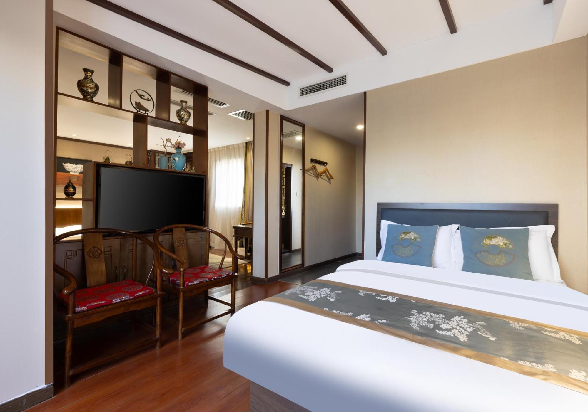 Chinese Culture Boutique Hotel-Tangfu,Traditional Chinese Theme,Heart Of Beijing,Near Forbidden City,Tiananmen Square,Hutongs,Metro Access,Free Coffee,Tea,Laundry Camera foto